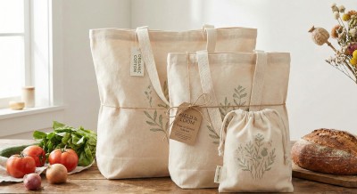 Organic Cotton Tote Set